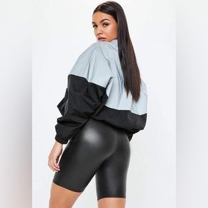 Vegan leather leggings